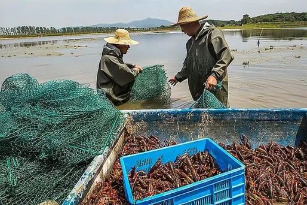 小龙虾上市所需时间,成虾规格达到30克以上即可捕捞